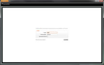 Page d'identification de l'interface d'administration de Pixmobi